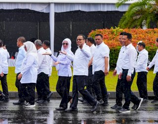 Husniah dan DM Atusias Ikut Gladi Bersih Pelantikan Bupati dan Wabup Gowa