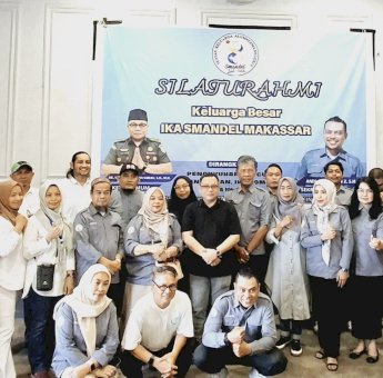 Jelang Ramadan, IKA Smandel Makassar Perkuat Silatuhrahmi Antar Alumni