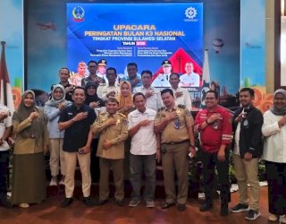 Peringatan Bulan K3 Nasional 2025 di Sulsel: Komitmen Meningkatkan Keselamatan Kerja