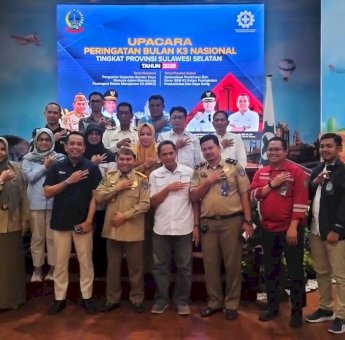 Peringatan Bulan K3 Nasional 2025 di Sulsel: Komitmen Meningkatkan Keselamatan Kerja