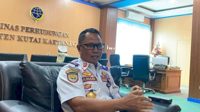 Kepala Dishub Kukar, Ahmad Junaidi. [FOTO. IST]