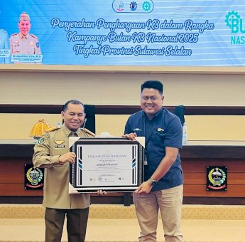 PLN UIP Sulawesi dan UPP Sulsel Raih 12 Penghargaan K3