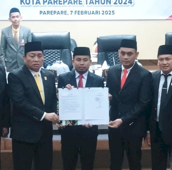 Sah! DPRD Parepare Tetapkan Tasming Hamid – Hermanto sebagai Wali Kota dan Wakil Wali Kota 2025-2030