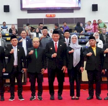 DPRD Sulsel Resmi Umumkan Penetapan Andalan Hati Sebagai Gubernur dan Wakil Gubernur Terpilih