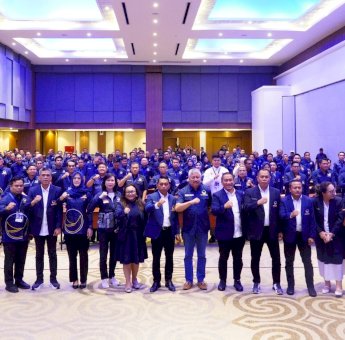 NasDem Sulsel Gelar Konsolidasi dan Pendidikan Politik, Siapkan Strategi Hadapi Tantangan Politik 2025