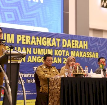 Pj Sekda Makassar Buka Forum Perangkat Daerah Dinas PU, Tekankan Infrastruktur Berkelanjutan