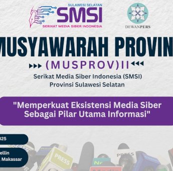 Musprov SMSI Sulsel Digelar 22 Februari, Agenda Utamanya Memilih Ketua Baru