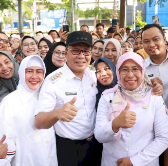 Pimpin Apel Pagi Terakhir, Banjir Air Mata Iringi Danny Pomanto Saat Berpamitan