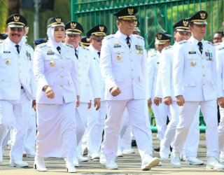 Momen Spesial, Andi Ina dan Abustan Dilantik Jadi Bupati dan Wabup Bertepatan HUT Barru ke-65 Tahun