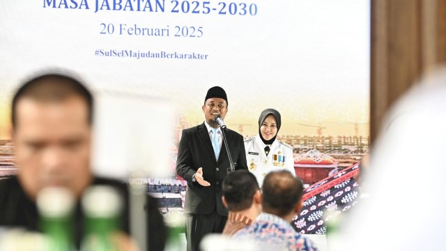 Gubernur dan Wakil Gubernur Sulsel, Andi Sudirman Sulaiman-Fatmawati Rusdi menegaskan komitmennya dalam mengusung keberlanjutan pembangunan untuk Sulsel Maju dan Berkarakter. (Foto: Istimewa)