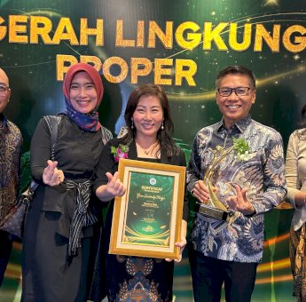 PT Vale Perusahaan Nikel Pertama di Indonesia Raih PROPER Emas 2024 dan Green Leadership Award