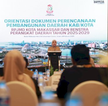 Wawali Makassar Aliyah Mustika Ilham Buka Orientasi Dokumen RPJMD dan Renstra Perangkat Daerah