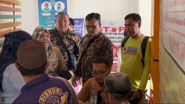Ket: Porses Pemeriksaan Kesehatan PPPK di RSUD Andi Makkasau Parepare