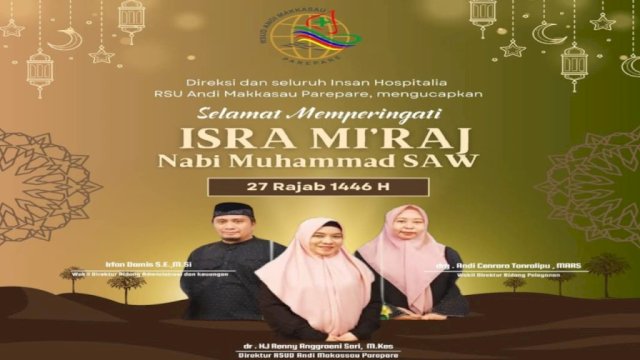 Ket: RSUD Andi Makkasau peringati Isra Mi'raj Nabi Muhammad SAW 