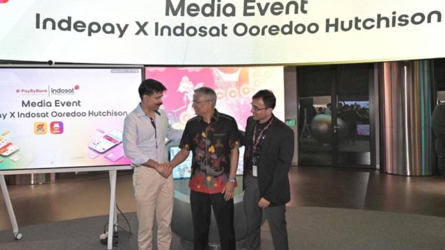Indosat dan Indepay menghadirkan solusi pembayaran dan transaksi digital di fitur PaybyBank pada aplikasi myIM3 dan bima+. (Dok. Indosat)