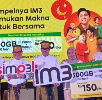 Temukan Makna untuk Bersama di Ramadan, IM3 Hadirkan Paket 300GB Harga Rp150 Ribu