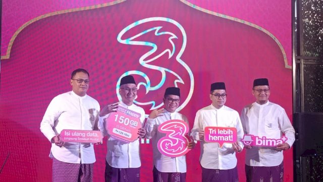 Sepanjang Ramadan, Tri menghadrikan program kebaikan Sedekah Kuota untuk memberikan akses jaringan internet ke pelosok. (Dok. Chaerani/Republiknews.co.id)