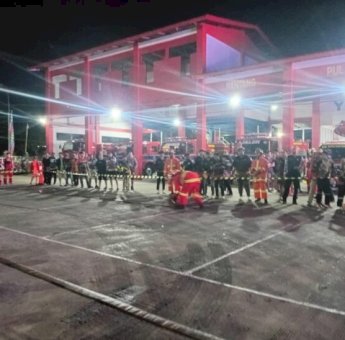 Disdamkar Matan Kukar Gelar Firefighter Volunteer Game, Membangun Solidaritas dan Kesiapan Redkar