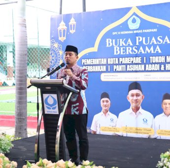 Wali Kota Parepare Tasming Hamid Hadiri Buka Puasa Bersama Hiswana Migas, Dorong Pertumbuhan Pengusaha Baru