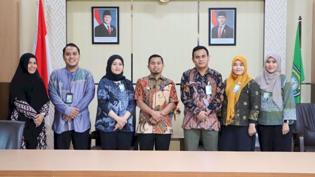 Ket: Wali Kota Parepare, Tasming Hamid terima Audiens dengan BPJS Kesehatan dan Ketenagakerjaan 