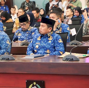 Wali Kota Tasming Hamid Hadiri Rapat Pleno TPAKD Provinsi Sulsel, Sinkronkan Program untuk Peningkatan Ekonomi