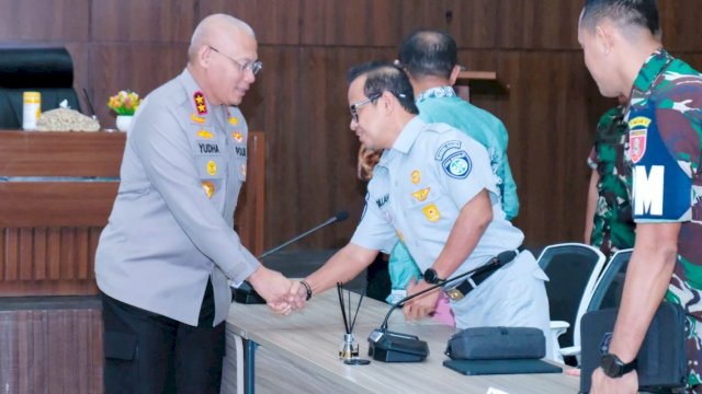 Ket: Kepala PT Jasa Raharja Wilayah Kalimantan Selatan, Abdillah, ikut Rapat Koordinasi Lintas Sektoral Bidang Operasional