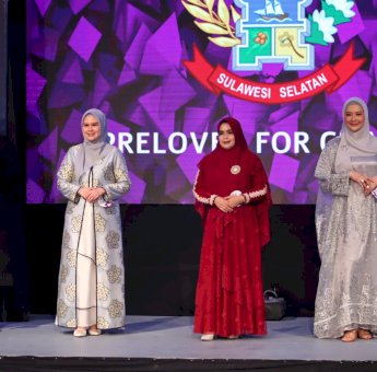 Ketua PKK Parepare Dukung Pengembangan UMKM di Hijab Tren Expo and Food Exhibition