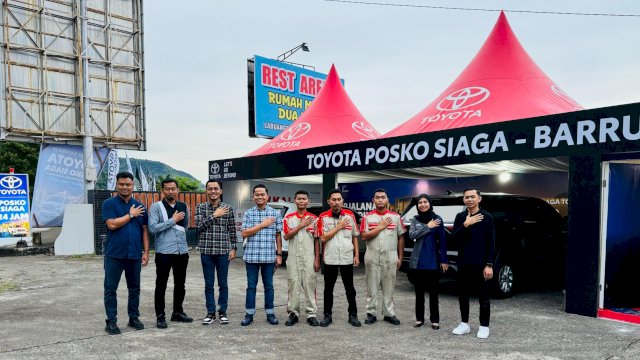 Selama mudik lebaran, Kalla Toyota menyediakan 23 Bengkel Siaga dan Posko Siaga 24 jam untuk memastikan kenyamanan pelanggan dalam berkendara ke kampung halaman. (Dok. Kalla Toyota)