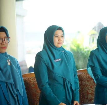 Perkuat Sinergi, Ketua TP PKK Parepare Hadiri Pengukuhan Pengurus TP PKK Sulsel Secara Virtual