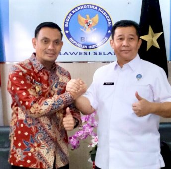 Sinergi Pemkot Parepare dan BNNP Sulsel, Upaya Bersama Wujudkan Kota Bersih Narkoba