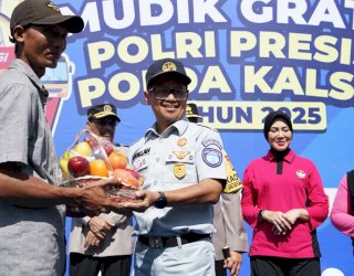 Jasa Raharja dan Polda Kalsel Gelar Mudik Gratis 2025, 400 Pemudik Diberangkatkan