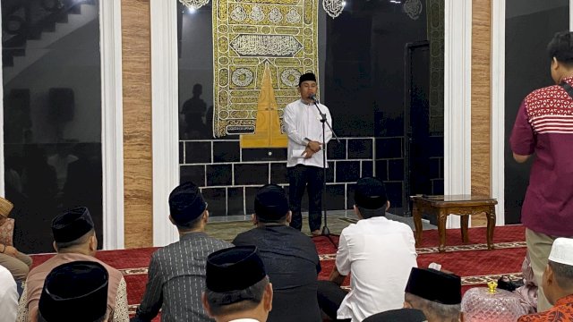Ket: Wali Kota Parepare, Tasming Hamid saat memberikan sambutan