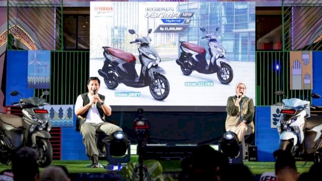 Yamaha resmi meluncurkan model teranyar Gear Ultima di Bandung, Jumat (7/3/2025). (Foto: Istimewa)