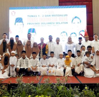 Vonny Ameliani Resmi Nakhodai Tidar Sulsel, Gelar Syukuran dengan Buka Puasa Bersama dan Santuni Anak Yatim