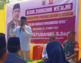 Anggota DPRD Sulsel H Patudangi Azis Gelar Pengawasan APBD 2025 di Bulukumba, Tegaskan Pentingnya Transparansi dan Akuntabilitas