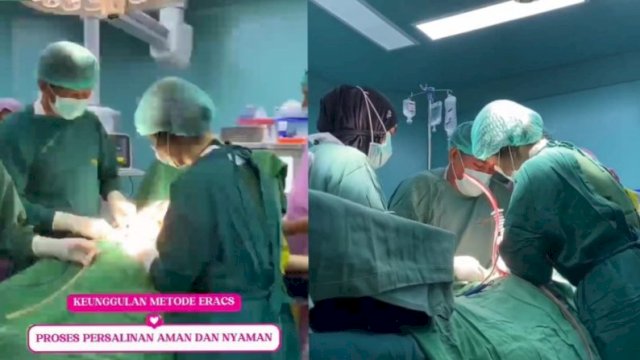 Ket: metode Enhanced Recovery After Caesarean Surgery (ERACS) 