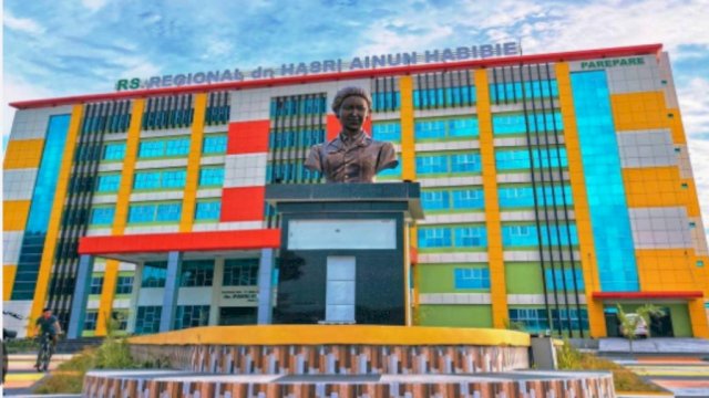 Ket: RS dr. Hasri Ainun Habibie Parepare