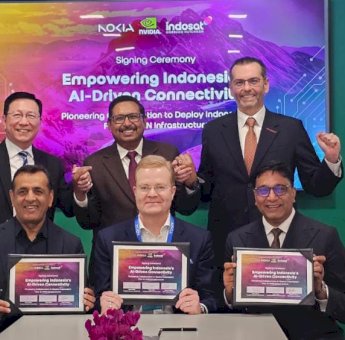 Indosat Ganden Nokia dan NVIDIA Terapkan AI-RAN, Pertama di Asia Tenggara