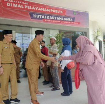 Sekda Kukar Apresiasi Kedisiplinan ASN dan P3K di Hari Pertama Kerja