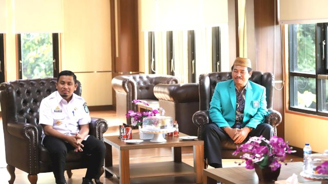 Ket: Wali Kota Parepare, Tasming Hamid menerima Audiensi Rektor IAIN Parepare, Prof Kiai Hannani