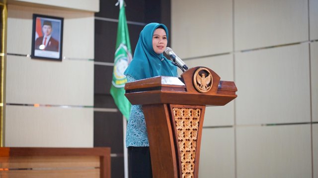 Ket: Ketua Tim Penggerak PKK Kota Parepare, dr. Andi Arfiah Tasming 