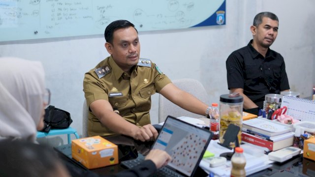 Ket: Wakil Wali Kota Parepare, Hermanto saat konsultasi di Perumda Parkir Makassar 