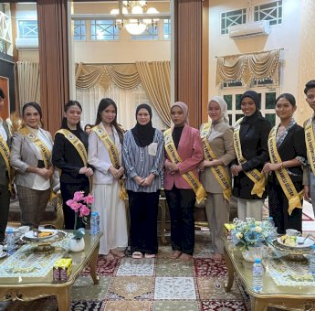 Ketua TP PKK Parepare Terima Kunjungan Duta Pariwisata Sulsel, Dorong Sinergi Promosi Wisata