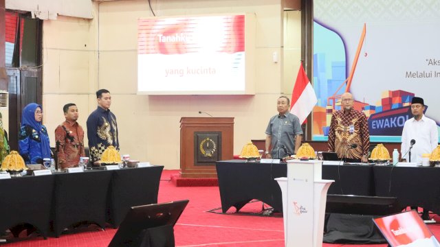 Ket: Wali Kota Parepare, Tasming Hamid saat Hadiri HLM Ekonomi Sulsel