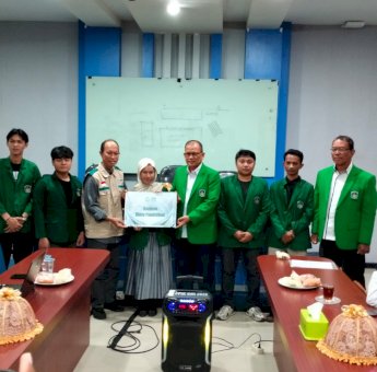 YBM PLN UIP Sulawesi Bantu Biaya Pendidikan ke Mahasiswa FPIK UMI