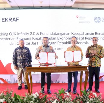 OJK dan Kemenekraf RI Bangun Kerjasama Perkuat Sektor Ekonomi Kreatif