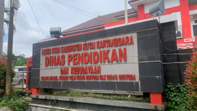 Kantor Disdik Kukar. [IST]