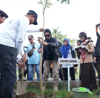 Pemkab Gowa Tanam 1.500 Pohon di Kawasan Buper Cadika