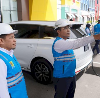 Penggunaan SPKLU di Sulselrabar Catatkan Kenaikan Tiga Kali Lipat Selama Periode Mudik Idul Fitri 1446 H