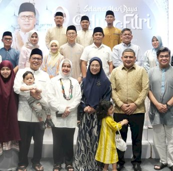 Dari Pangdam hingga Mantan Walikota, Munafri Arifuddin Pererat Silaturahmi Strategis di Momen Idul Fitri